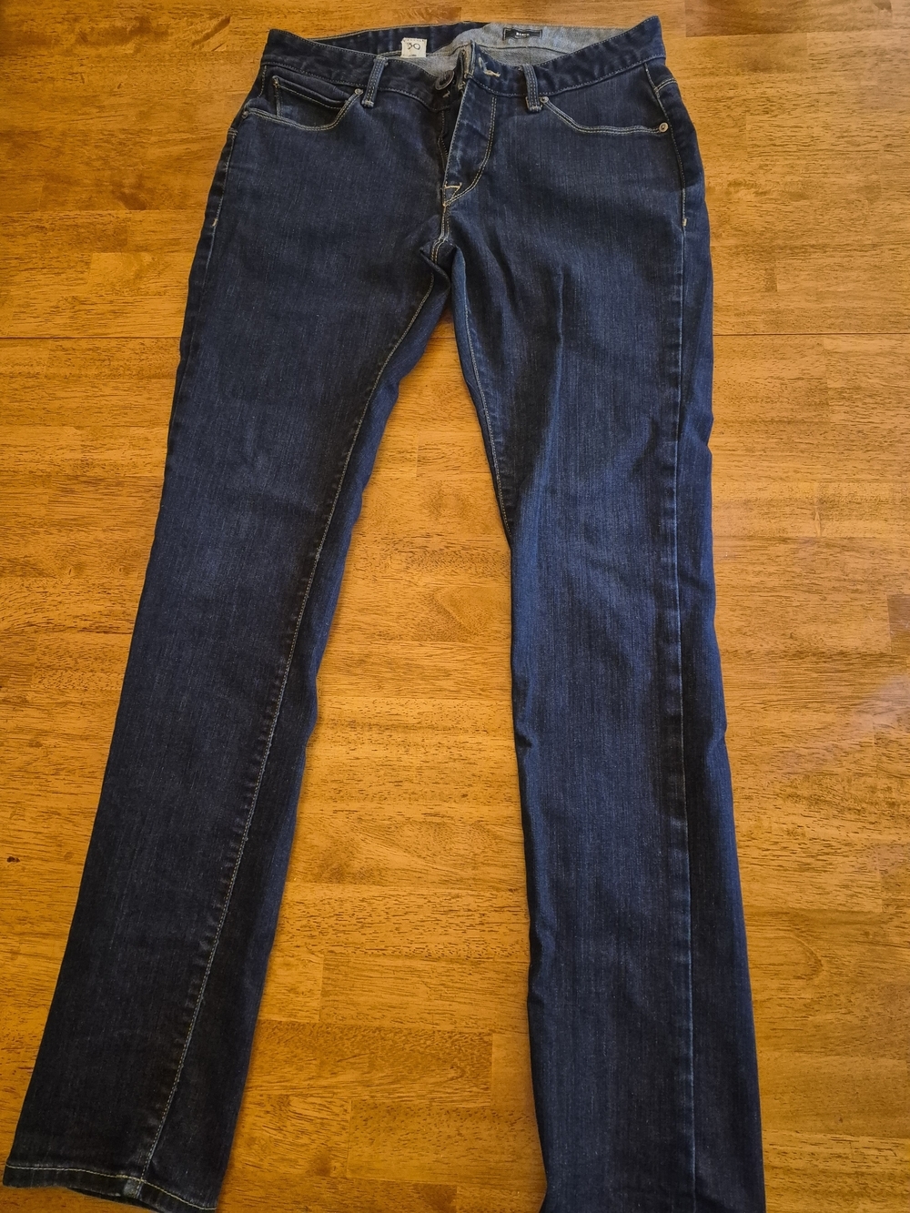 Volcom Men's Slim Straight Dark Blue Jeans